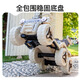 HERO THRIVE children's electric excavator can seat one person plus size 1-3 years old electric diggable earth toy car excavator engineering vehicle high-end Carlo yellow single drive single electric + Bluetooth + early education music SF Express door-to-door Children's Day gift boys birthday gift
