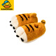 G.duck Little Yellow Duck Children's Cotton Slippers Boys Tiger Paws Autumn and Winter New Indoor Furry Slippers Baby Girls Cotton Ginger Yellow 17 cm inner length suitable for feet 16cm long