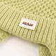 JOYNCLEON baby hat autumn and winter warm thickened knitted ear protection hat for young children going out windproof woolen hat off-white 40-48cm 4 months-2 years old