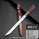 OTHER Direct Customer Kikuta Keel Integrated Hand-Handed Meat Knife High Hardness Sharp Fruit Knife Sheep Steak Knife Household Fruit Knife Brown 9 Points 9cm