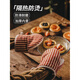 Yingcan anti-scalding gloves household insulated oven microwave oven special thickened steamer baking gloves brown