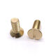 He Jiagong GB68 copper slotted countersunk head screw countersunk head slotted screw bolt M4M5M6M8M10M12m14m16 m2x41000 only