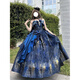 Chongyou lolita flower wedding evening dress female sexy student day adult ceremony annual meeting host princess dress green L