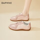 DAPHNE Daphne flat moral training shoes for women 2026 spring new women's shoes versatile soft sole casual shoes pink single layer heel height 3cm 35 (225mm) standard size