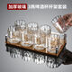 Fantasy Beer Mug Set Bar Personal 150 Three Liang 150ml Snowflake 8 pieces + Gold Rack