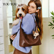 Toutou bag female crayon puppy shoulder armpit bag crossbody bag tote bag birthday horse year valentine's day gift for girlfriend