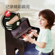Hape(德国)早教电钢琴玩具儿童乐器初学者入门灯光教学钢琴黑色E0629