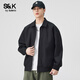 Baleno S&K series jacket men's spring high-end short Korean style casual loose versatile versatile top