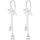Ginqianhui 925 silver orchid earrings for women, long earrings, light luxury accessories to commemorate Valentine's Day, birthday gift for girlfriend, Qie Ting Wind Chime Earrings + Seven Warehouse Delivery/Next Day Delivery, Valentine's Day Girl Gift/With Jewelry Certificate/Exquisite Gift Box