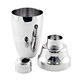 MPPMCK Japan imported shaker pot 304 stainless steel three-stage shaker mixer cup creative coffee special blend mirror 230ml