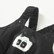 Mini Balabala boys and girls down pants in winter warm baby cute and fashionable cute panda overalls black 90001 73cm