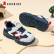 ABC KIDS children's shoes boys' shoes 2026 spring new children's sports shoes mesh spring children's shoes outdoor casual shoes royal blue/dark red 28