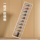 Yusenyi shoe box storage box transparent installation-free shoe cabinet all-in-one home door folding shoe rack for shoe storage artifact six-layer shoe cabinet (six short) 44x35CM 44x35x17cm