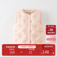 DAVE&BELLA girls' down vest, winter clothing, children's vest, baby thin vest, school uniform artifact, inner wear for children