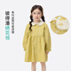 Xiaoyinman children's clothing girls embroidered doll collar dress 26 spring cute and sweet long dress for children and middle-aged girls ginger 105