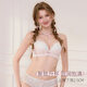 Six Rabbits Lace Bra Women's Small Breast Push Up Comfortable Wireless Bra Push Up Anti Sagging Women's Bra Frosty White 70A B