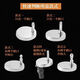Pupan toilet accessories toilet lid fixing screw accessories toilet seat flush toilet accessories universal parts No. 4 stainless steel base 45mm