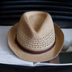 El nuevo verano de Tochino, transpirable y transpirable, sombrero de paja, sombrero de paja, hombres y mujeres, la cabeza del sol, protección solar, la protección del sol, el sombrero de jazz de jazz, el código regular Mhaki Código regular M (55-57.5cm) con cuerda a prueba de viento