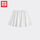 Super Anta children's table tennis skirt for girls in summer comfortable and breathable training sports skirt for older children 362627309U Jingtu White-1 130