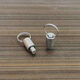 CLCEY thickened galvanized pull ring spring pin stool accessories positioning pin telescopic latch flat head pull ring spring bean hardware thickened galvanized pull ring spring pin 50 pieces