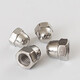 304/316 stainless steel nut cap nut fine thread cap decorative screw cap reverse thread cap round M3 (304) (50 capsules