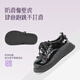 Tongmeng Sunny Children's Leather Shoes 2026 Spring New Girls Princess Shoes Black Loaf Shoes with Skirt Soft Sole Shoes