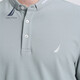 诺帝卡（NAUTICA）【单件直降】男装夏季款舒适休闲亨利领短袖POLO衫男KO3111 灰色0BB（231） M