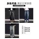 Woodpecker American high street casual jeans for men 2026 spring and autumn new fashion brand versatile wear-resistant straight wide-leg long pants black gray autumn new XL