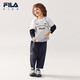 FILA Children's Clothing Long T Category 2026 Spring Boys Long Sleeve T-Shirt