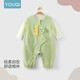 Youqi baby clothes spring jumpsuit new overalls long-sleeved suit two-piece set baby spring clothing outdoor crawling suit T-shirt + overalls 100cm