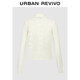 UR2026 spring new women's urban hollow texture doll collar short sweater UYU960030