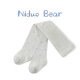 Nido Bear children's pantyhose summer baby stockings baby pantyhose outer wear white summer thin SL120 cream powder 1 piece 6-12 months (applicable to height 70-80)