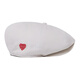 NEW ERA Design Cotton Beret Unisex Couple Style White Default S