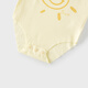 Tongtai (TONGTAI) baby bag summer modal baby clothes for boys and girls sleeveless jumpsuit seamless romper yellow 59cm