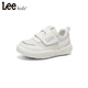 LEE KIDS children's shoes spring new children's dad shoes versatile mesh soft bottom running shoes for men and women white 26