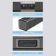 
TV Bluetooth audio echo wall Harman Katon sound effect intelligent ultra-high sound quality speaker ultra-long battery life desktop three-dimensional surround computer large volume ultra-large amplifier all-in-one black HIFI theater-level sound quality 360 surround sound + theater-level sound quality