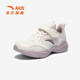 Anta Children's Linfeng Running Shoes Girls' Sports Shoes 26 Spring New Densified Mesh Velcro Lightweight Breathable Student Ivory White-3 28