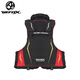 WEFOX Weihu's new sea fishing multi-functional rock fishing buoyancy vest fishing suit life jacket Luya fishing equipment WCX_4025 black red L