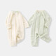 BORBOON B baby clothes jumpsuit spring and autumn small month old newborn boy sweater outing clothes infant and toddler romper for women light green 59cm