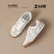 ZHR Zeze Dexun Shoes Women's 2026 Spring New Versatile Flat Bottom Light Fashion Casual Sports Shoes Women BT239 Beige 35