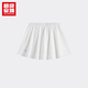 Super Anta children's table tennis skirt for girls in summer comfortable and breathable training sports skirt for older children 362627309U Jingtu White-1 130