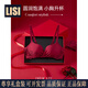LISI animal year underwear for women with small breasts, anti-sagging, flat chest, big adjustment, red-suit 70A 32 sexy push-up red dress