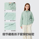 Balabala children's clothing girls' shirt children's long-sleeved 2026 new spring color cotton denim shirt lapel versatile top denim light blue 88101 110