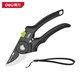Deli fruit tree scissors, gardening scissors, labor-saving tree shears, garden potted flowers and trees, branch scissors, thick branch shears, fruit picking scissors, basic garden non-slip pruning shears