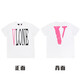 TX FOG重磅短袖T恤重磅VLONE FOG大V短袖fog高街嘻哈半袖情侣ins夏季高 hx6187黑色 S