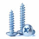 Carbon steel galvanized hardened cross flat head self-tapping screws mushroom head wood self-tapping screws M3M4M5M6 M4*825Jin Jin is equal to 0.5 kg, approx.