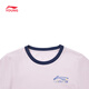 Li Ning children's clothing children's short-sleeved T-shirt for girls, small and big children, icy and comfortable antibacterial vest top cultural shirt YHSW184 cloud purple-2 110