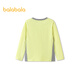 Balabala children's long-sleeved T-shirt boys 2026 spring tops quick-drying antibacterial same style in shopping malls