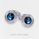 KFLK brand crystal French shirt cufflinks for men, light luxury custom shirt cuff buttons, cufflinks Cufflinks K041