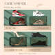 He Jiagong hard plastic shoe box shoe storage box best-selling list Internet celebrity transparent shoe cabinet shoe storage artifact space-saving shoe box classic version simple white 5 pieces (transparent side panel) 26.3x34x17.2cm